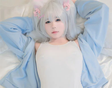 黏黏团子兔 – 做你的猫 [56P1V]