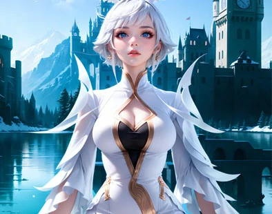 Violet Realm Guardian [AI Generated] [50P]