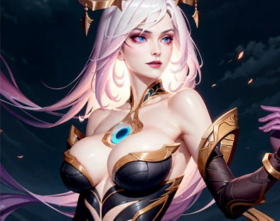 Dark Cosmic Lux – League of Legends [AI Generated] [100P]