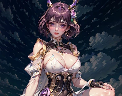 Violet – Dragon Millennium Shining Star [AI Generated] [65P]