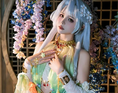 七月喵子 – 殷紫萍 [55P]