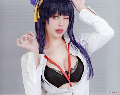 PingPing – Raiden Shogun Office Lady [36P]
